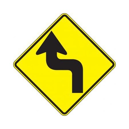 DIRECTION SIGN LEFT REVERSE TURN 24 X FRW284HP